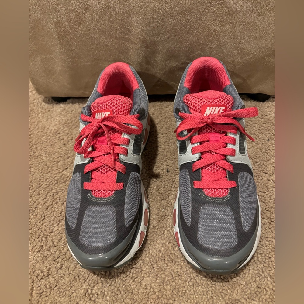 Pink and Gray Nike Air Max, size 9.